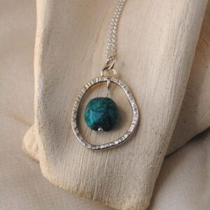 Colgante Gota Turquesa